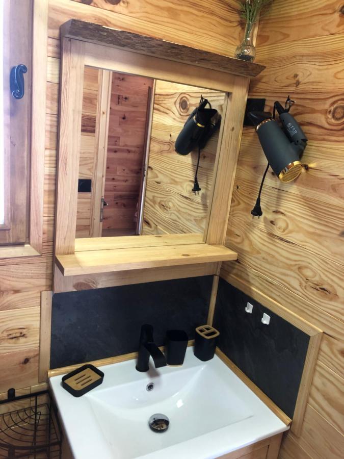 Chez Lavalou Gite 4* Chaleureux En Bois Ланмезан Экстерьер фото